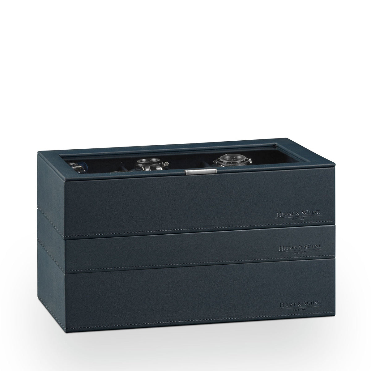 Watch Box - Heisse XXL Blue-1-Watch Box Studio