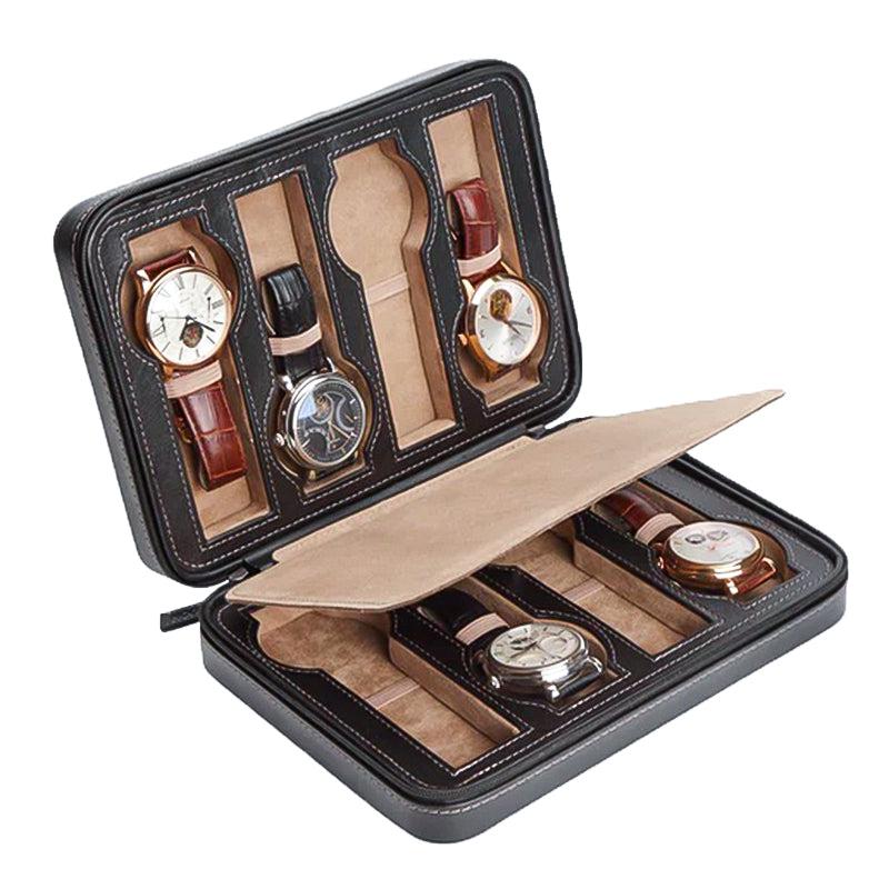 Watch Box - Invia Schwarz 8-1-Watch Box Studio