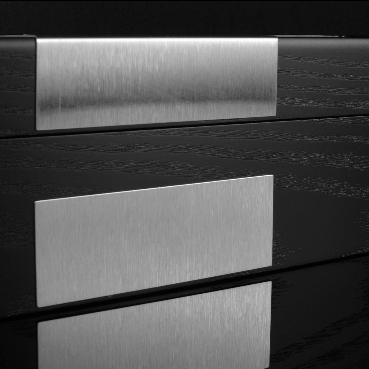 Watch Box - Monterray Black Satin-4-Watch Box Studio