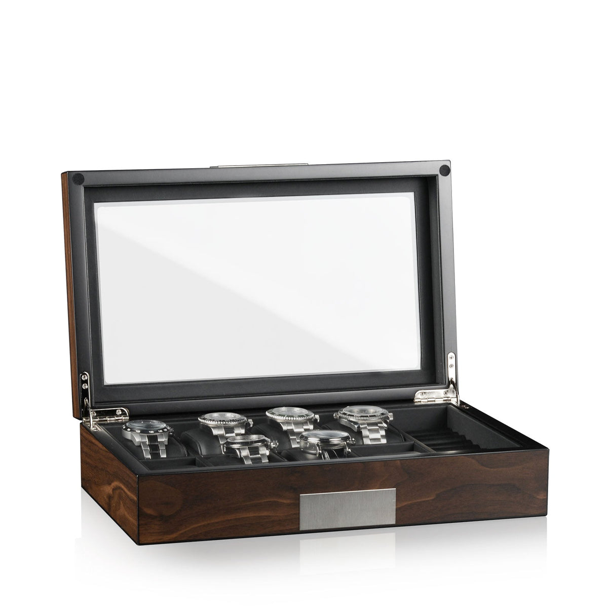 Watch Box - Monterray Satin Walnut-1-Watch Box Studio