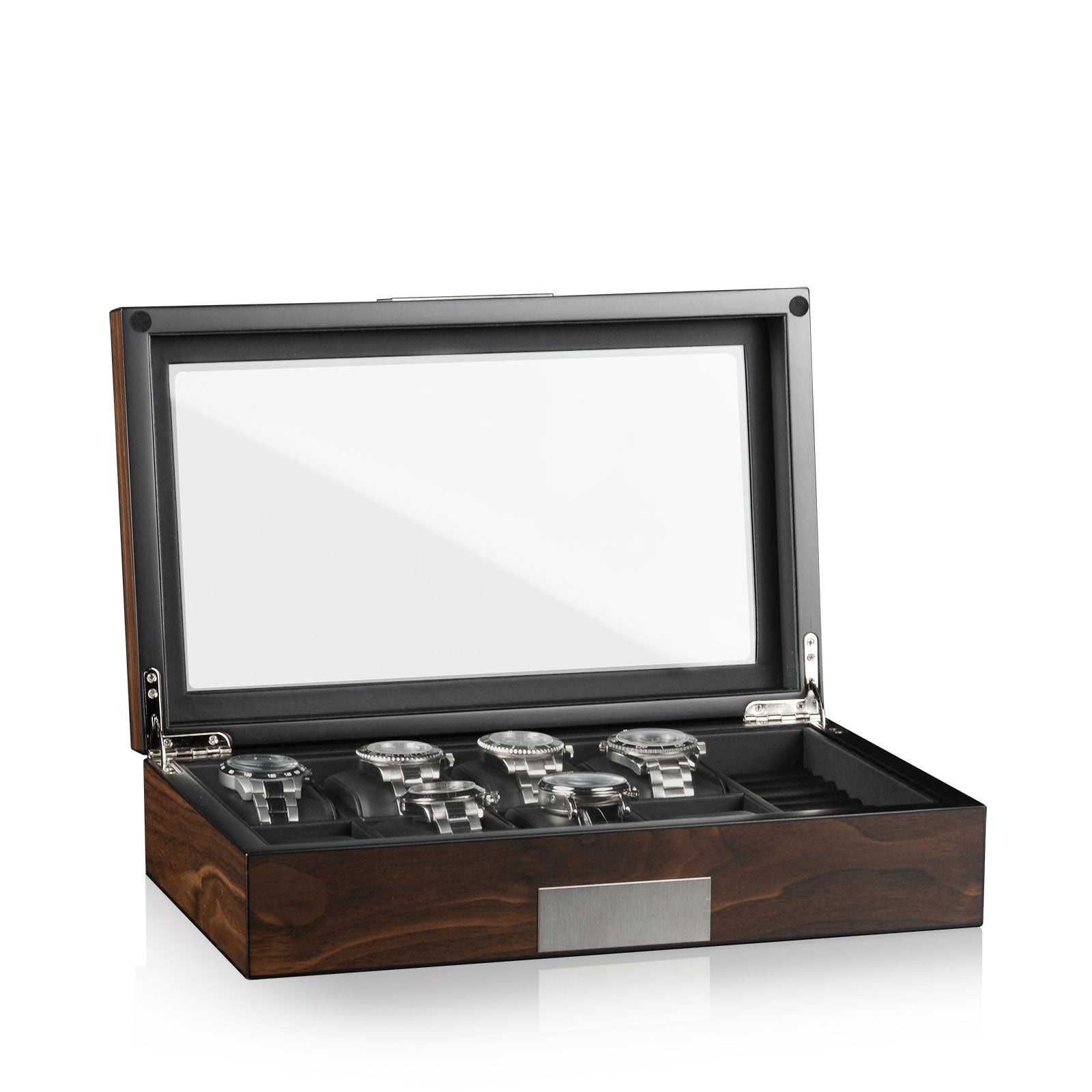 Watch Box - Monterray Satin Walnut-1-Watch Box Studio