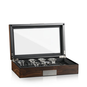 Watch Box - Monterray Satin Walnut-1-Watch Box Studio