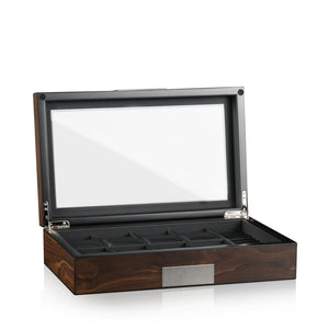 Watch Box - Monterray Satin Walnut-2-Watch Box Studio