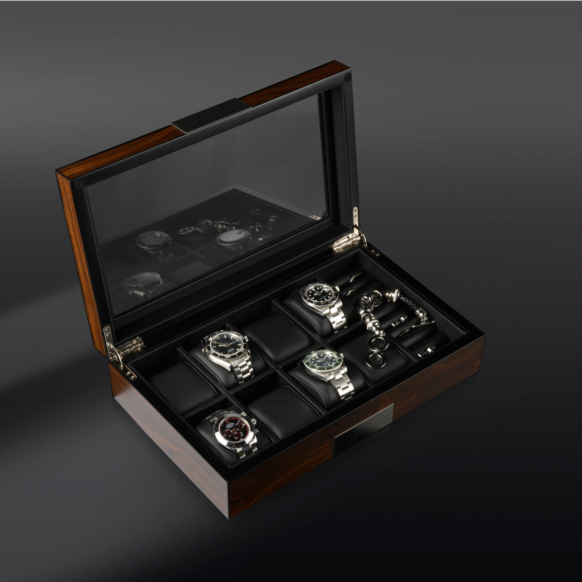Watch Box - Monterray Satin Walnut-8-Watch Box Studio