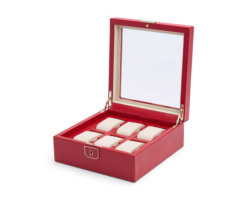 Watch Box - Palermo Red-1-Watch Box Studio