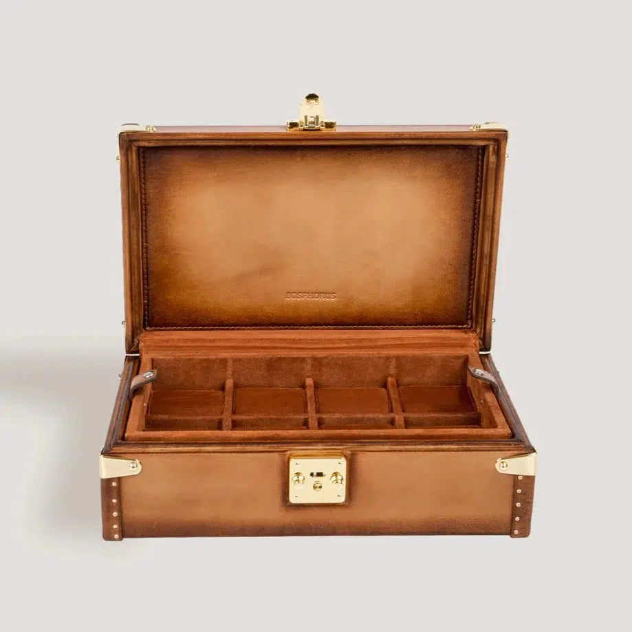 Watch Box - Petra Camel-1-Watch Box Studio