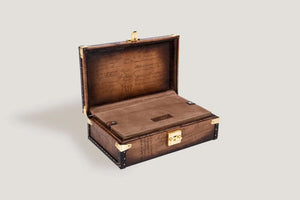 Watch Box - Petra Parchment Light Tan-3-Watch Box Studio