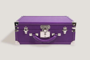 Watch Box - Safiano Purple Trunk-5-Watch Box Studio