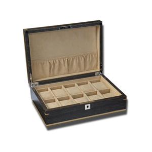 Watch Box - Spacious Heisse Ebony-1-Watch Box Studio