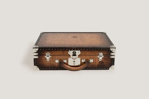 Watch Box - Trunk Parchment Brown-6-Watch Box Studio