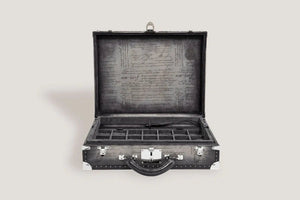 Watch Box - Trunk Parchment Grey-3-Watch Box Studio