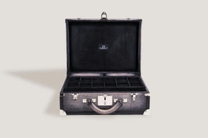 Watch Box - Trunk Parchment Grey-3-Watch Box Studio