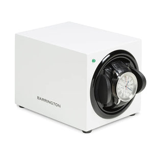 Watch Winder - Barrington Glacier White-1-Watch Box Studio