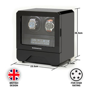 Watch Winder - Barrington Modern 2-2-Watch Box Studio