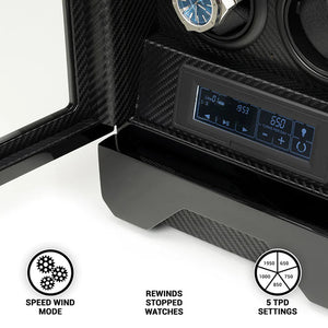 Watch Winder - Barrington Modern 2-7-Watch Box Studio