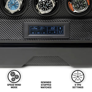 Watch Winder - Barrington Modern 8-7-Watch Box Studio