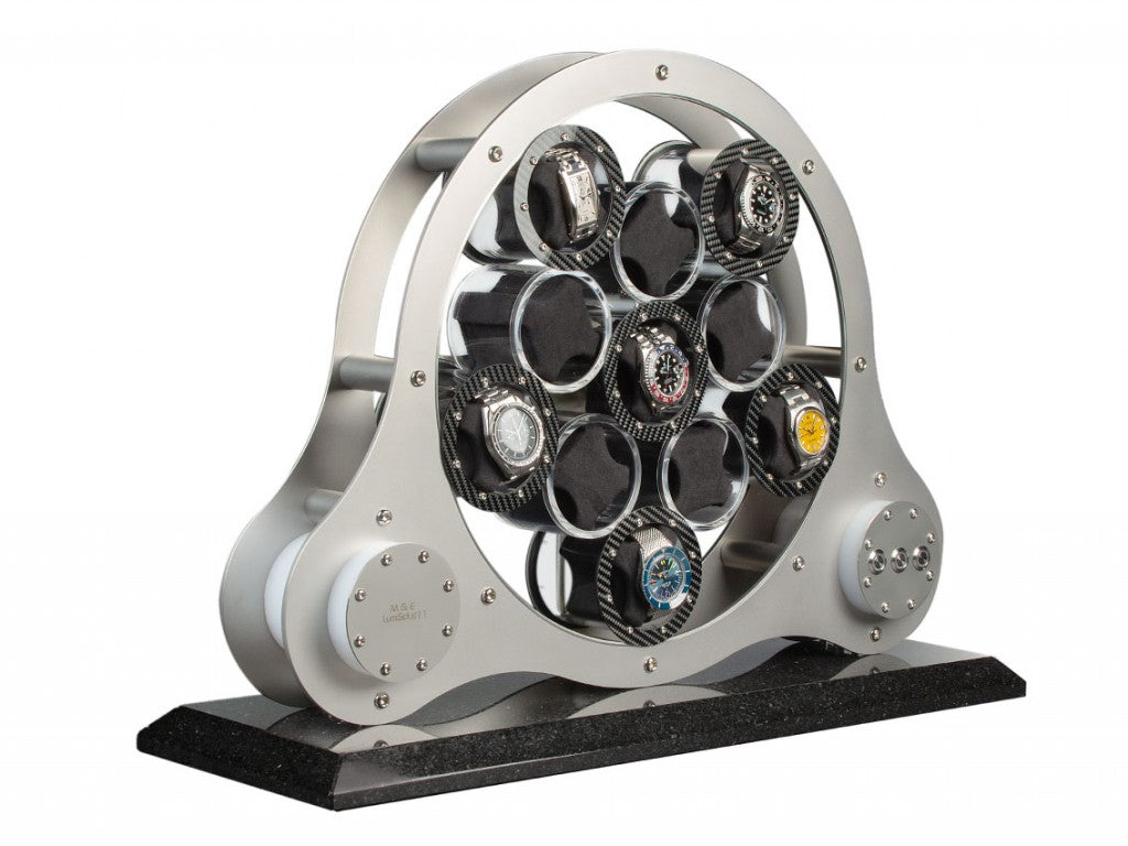 Watch Winder - Carbon Granite-2-Watch Box Studio