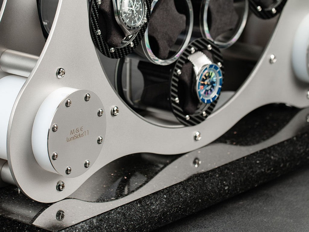 Watch Winder - Carbon Granite-3-Watch Box Studio