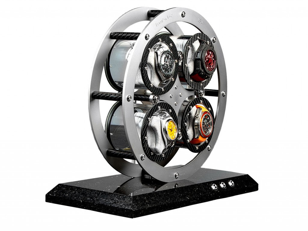 Watch Winder - Carbon Quartet-2-Watch Box Studio