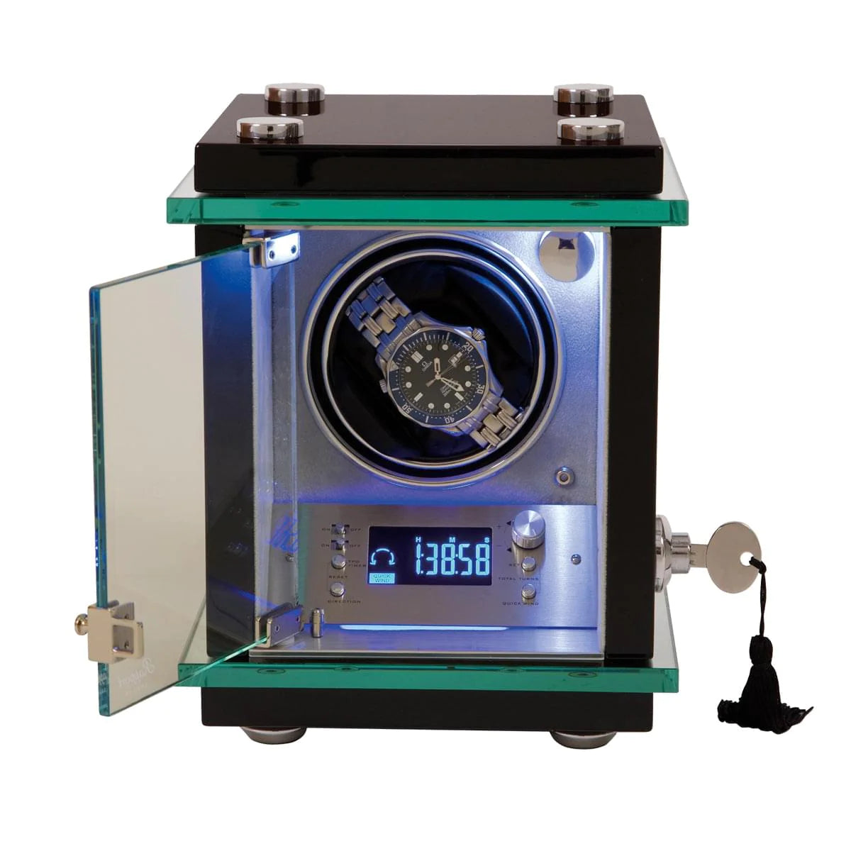 Watch Winder - Commander Mono-1-Watch Box Studio