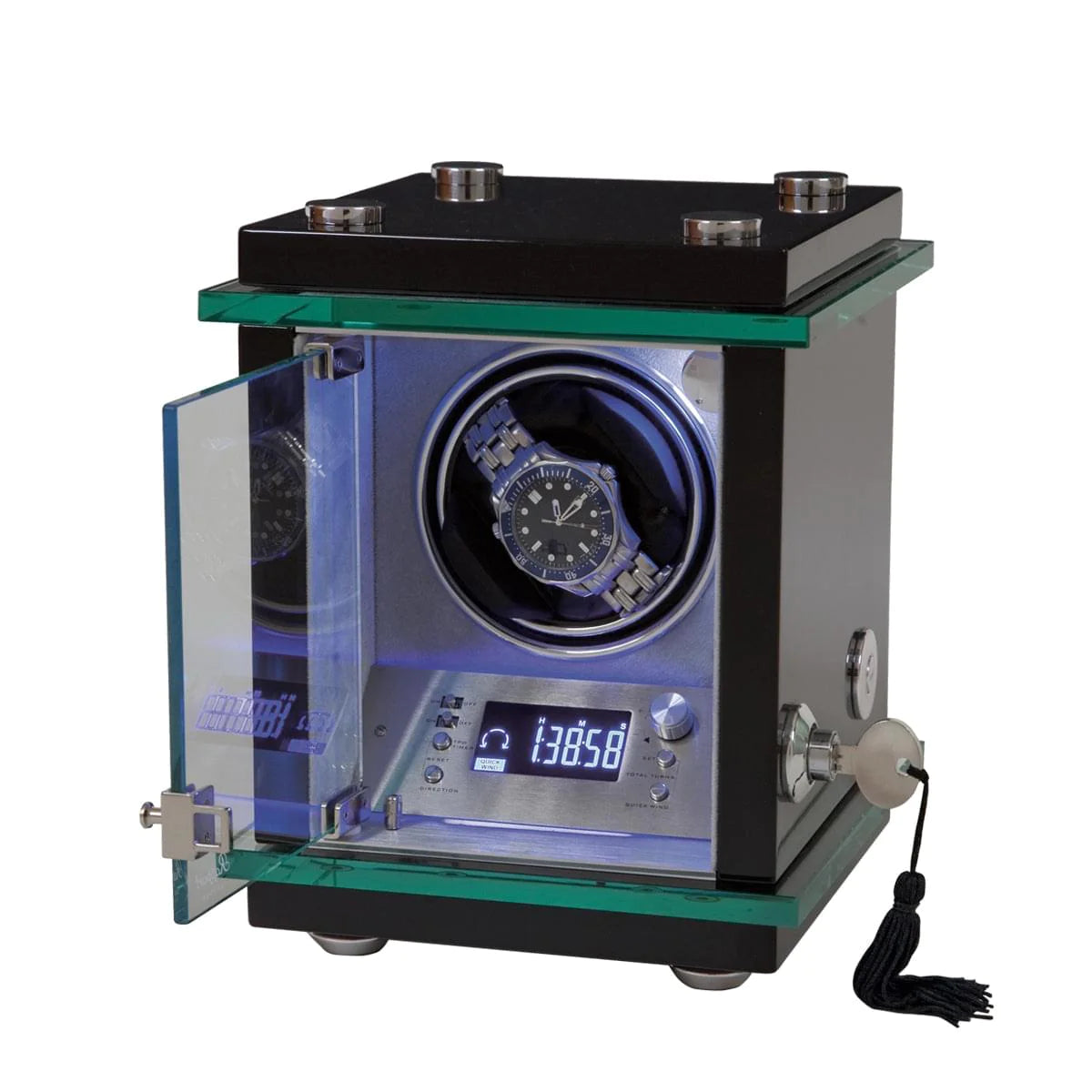 Watch Winder - Commander Mono-3-Watch Box Studio