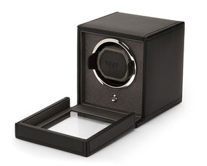 Watch Winder - Cube Cover Black-2-Watch Box Studio