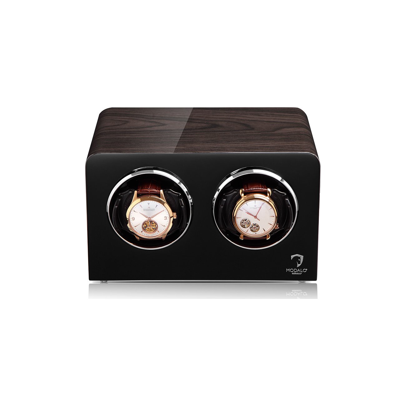 Watch Winder - Duo Dull Bedside-1-Watch Box Studio