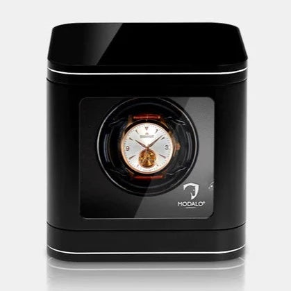 Watch Winder - Estate Black-1-Watch Box Studio