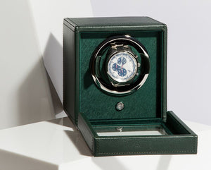 Watch Winder - Green Cube Cover-5-Watch Box Studio