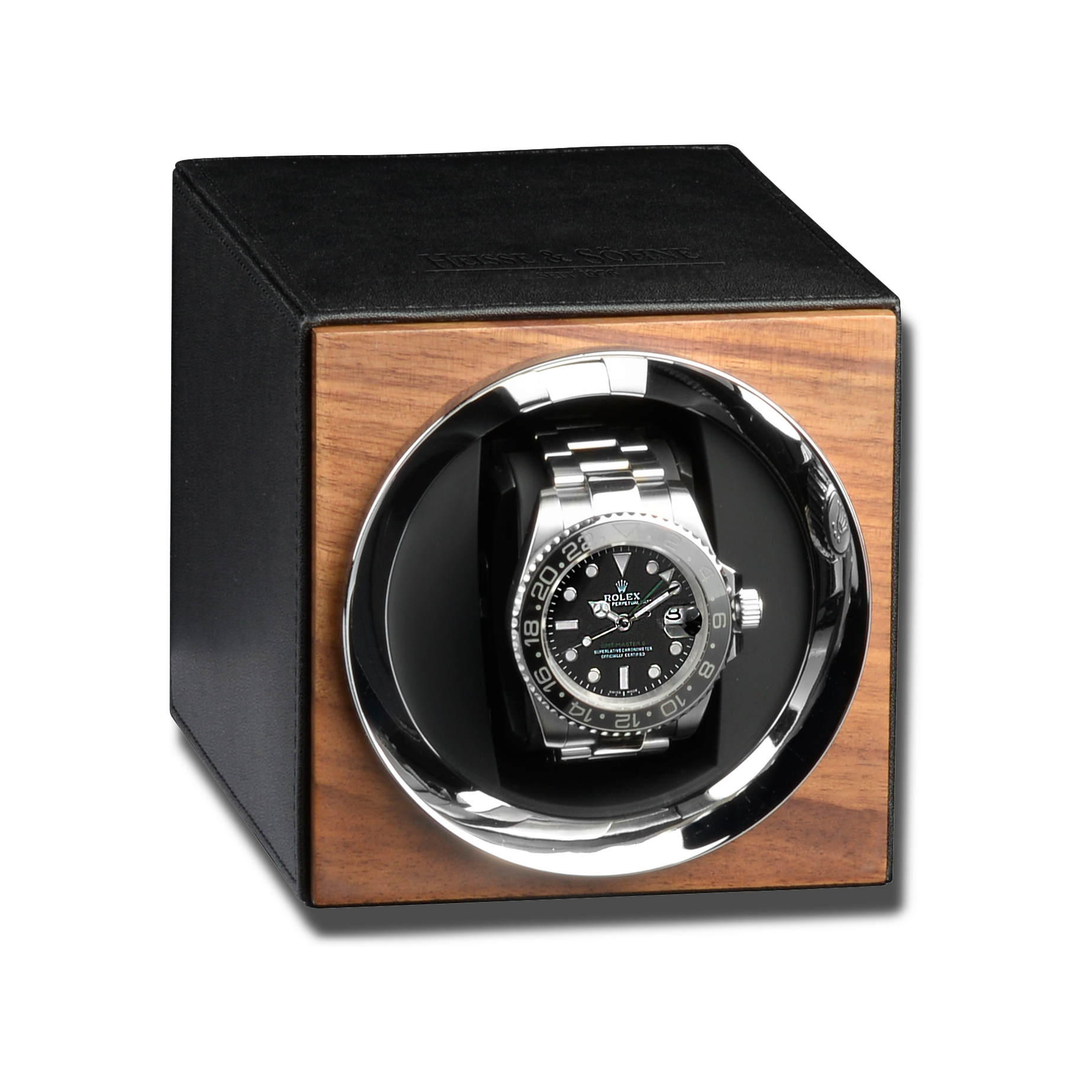 Watch Winder - Moon Leather-1-Watch Box Studio