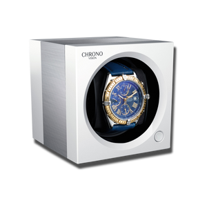 Watch Winder - One Aluminium White-1-Watch Box Studio
