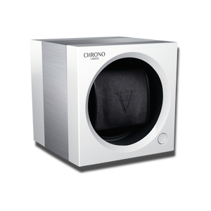 Watch Winder - One Aluminium White-2-Watch Box Studio