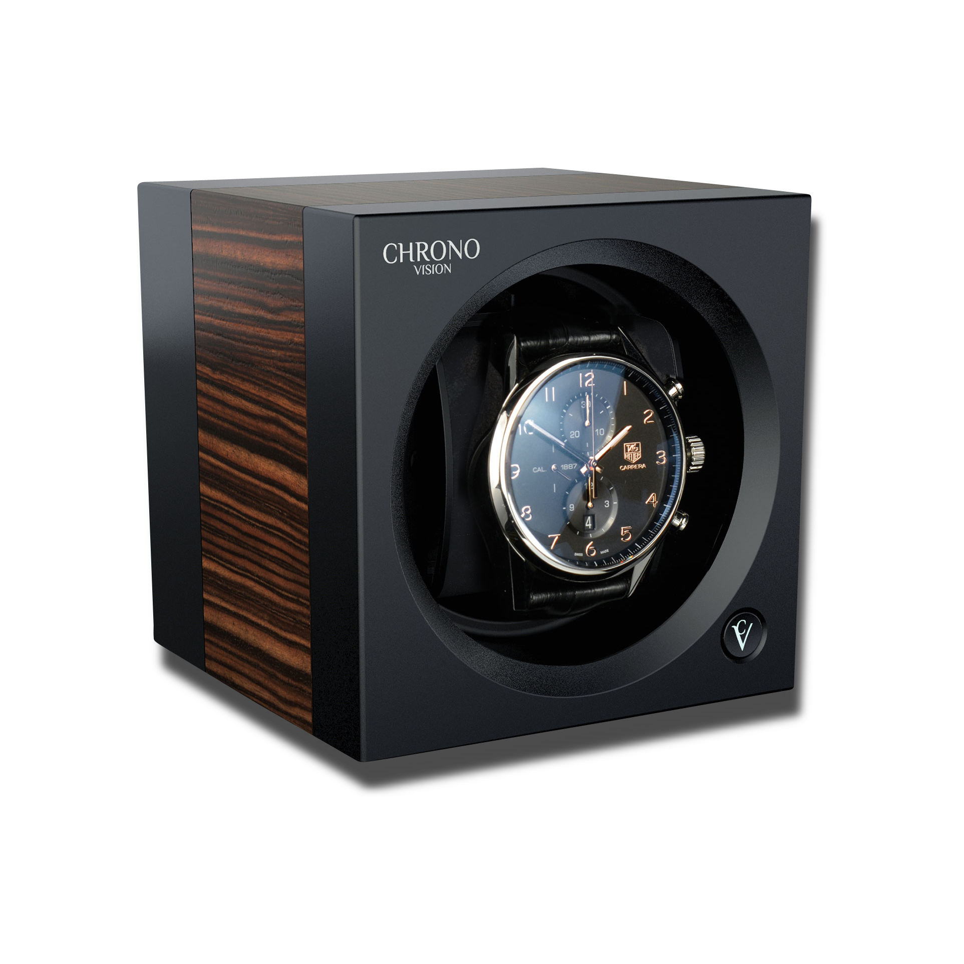 Watch Winder - One Black Walnut-1-Watch Box Studio