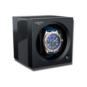 Watch Winder - One Carbon Black-1-Watch Box Studio