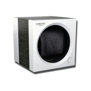 Watch Winder - One Satin White-2-Watch Box Studio