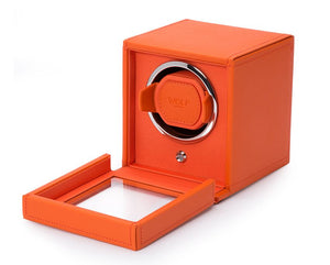 Watch Winder - Orange Cube Cover-2-Watch Box Studio