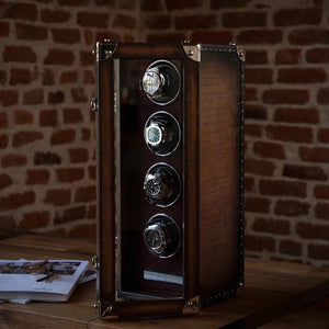 Watch Winder - Parchment Patina Java-1-Watch Box Studio