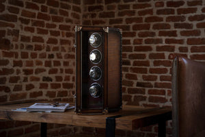 Watch Winder - Parchment Patina Java-2-Watch Box Studio