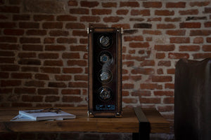 Watch Winder - Parchment Patina Java-4-Watch Box Studio