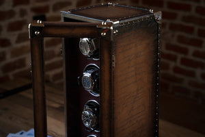 Watch Winder - Parchment Patina Java-8-Watch Box Studio