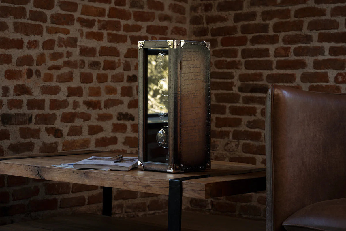 Watch Winder - Parchment Patina Java-9-Watch Box Studio