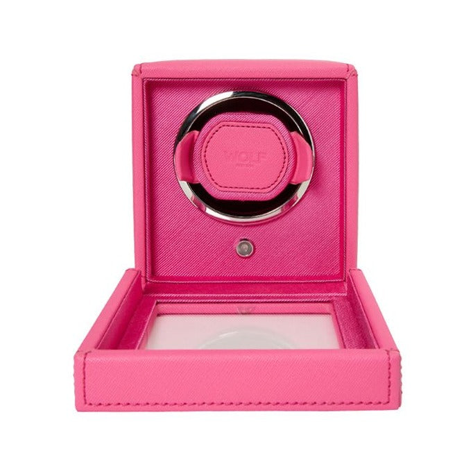 Watch Winder - Pink Cube Cover-1-Watch Box Studio