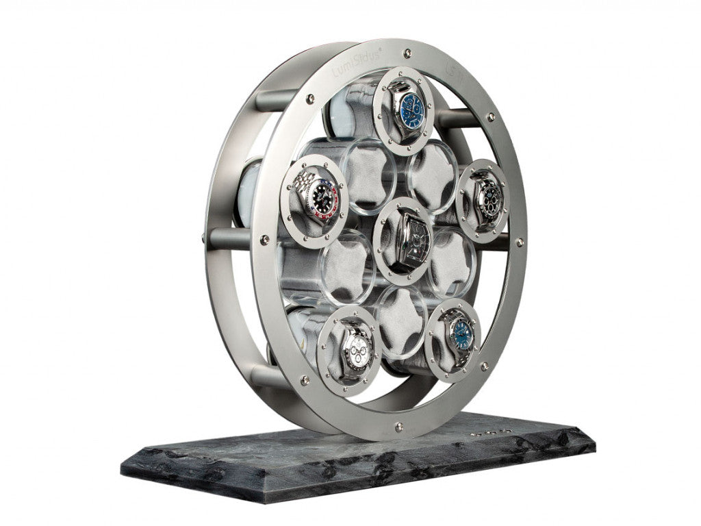 Watch Winder - Rando Silver-2-Watch Box Studio