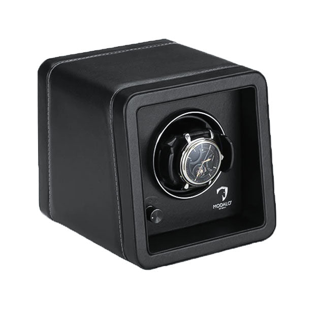 Watch Winder - Saturn Black-1-Watch Box Studio
