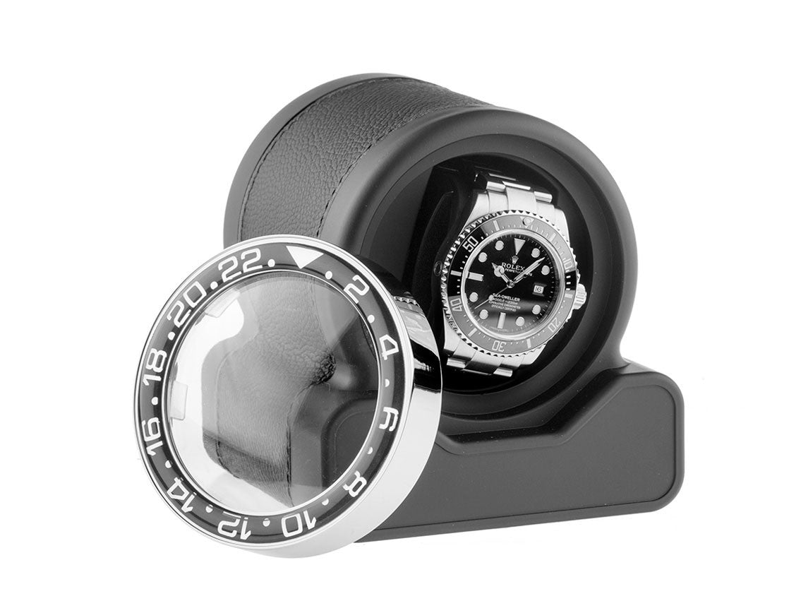 Watch Winder - Scatola Del Tempo Black-1-Watch Box Studio