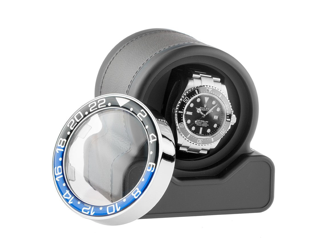 Watch Winder - Scatola Del Tempo Grey-1-Watch Box Studio