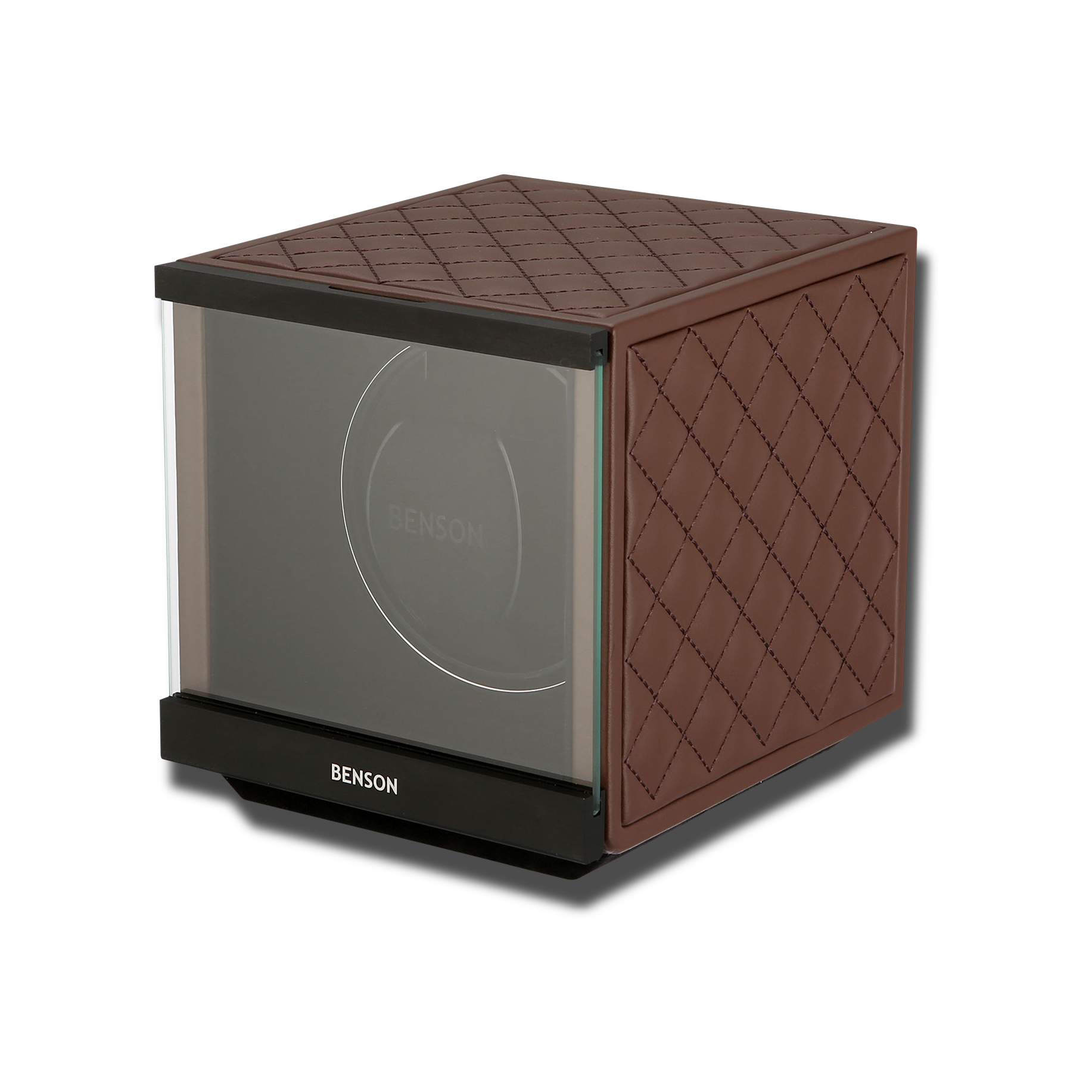 Watch Winder - Swiss Series 1 Brown-1-Watch Box Studio