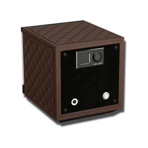 Watch Winder - Swiss Series 1 Brown-3-Watch Box Studio