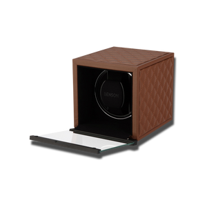 Watch Winder - Swiss Series 1 Chestnut-2-Watch Box Studio