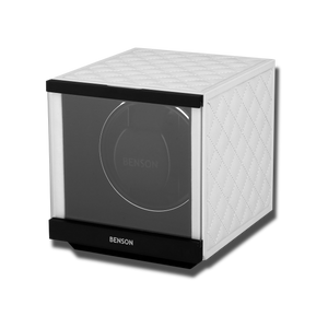 Watch Winder - Swiss Series 1 White-1-Watch Box Studio